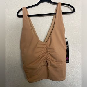 Nude sports bra/ bralette